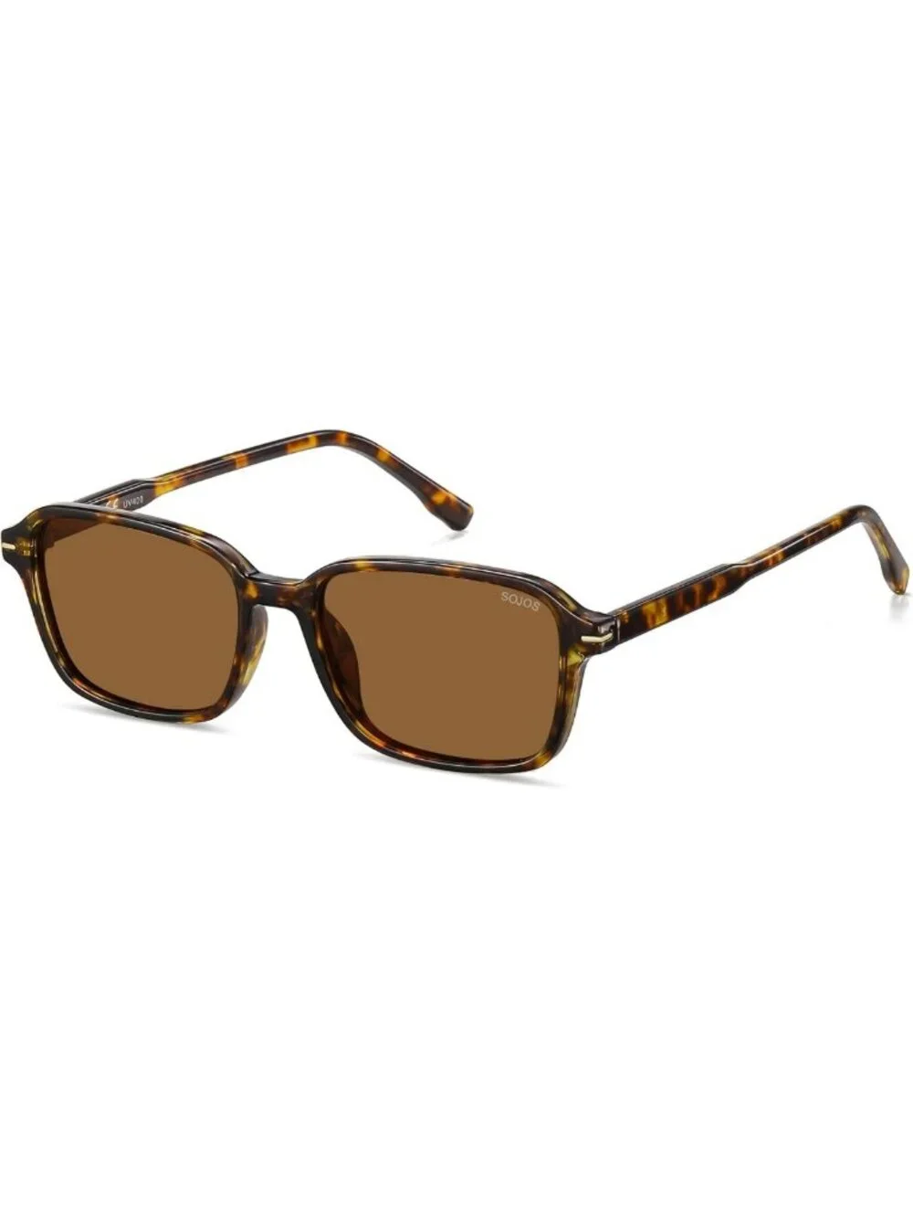 Retro Polarized Square Sunglasses for Women & Men | Lightweight UV Protection